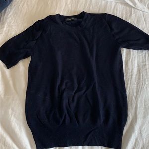 Zara Navy Top